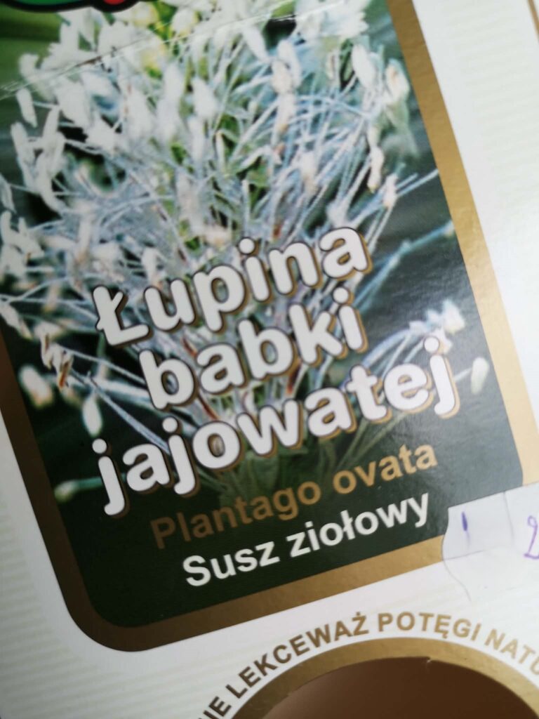 Jaki błonnik na odchudzanie – łupina babki jajowatej