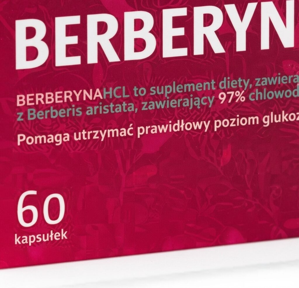 Berberyna jest w korze i korzeniach rośliny, nie w owocach. 