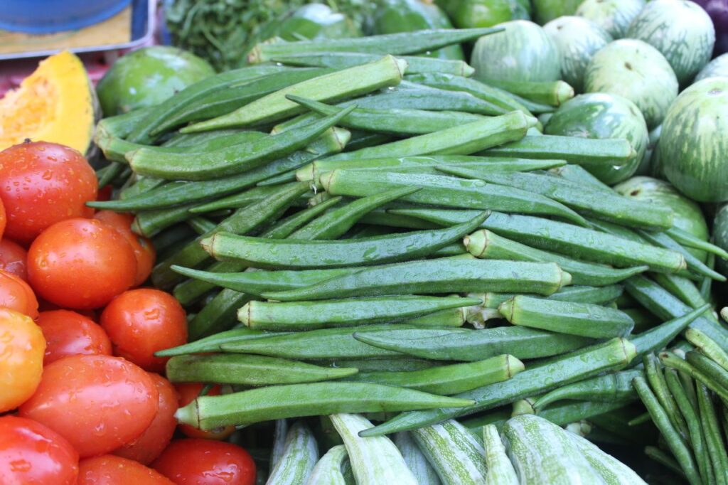 Świeża okra