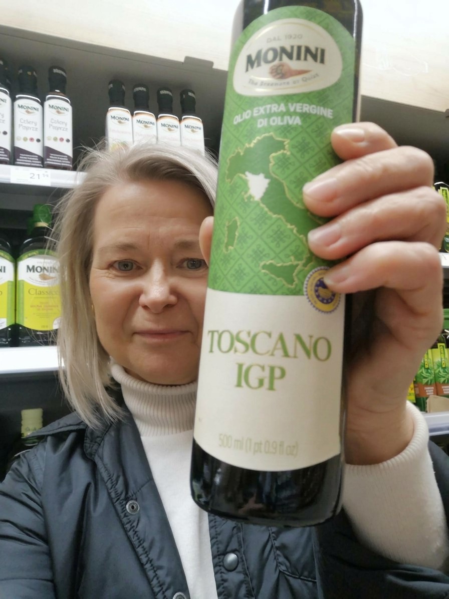 Butelka oliwy Toscano IGP w sklepie