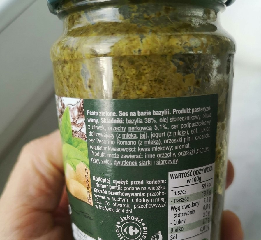 Pesto z Lidla 